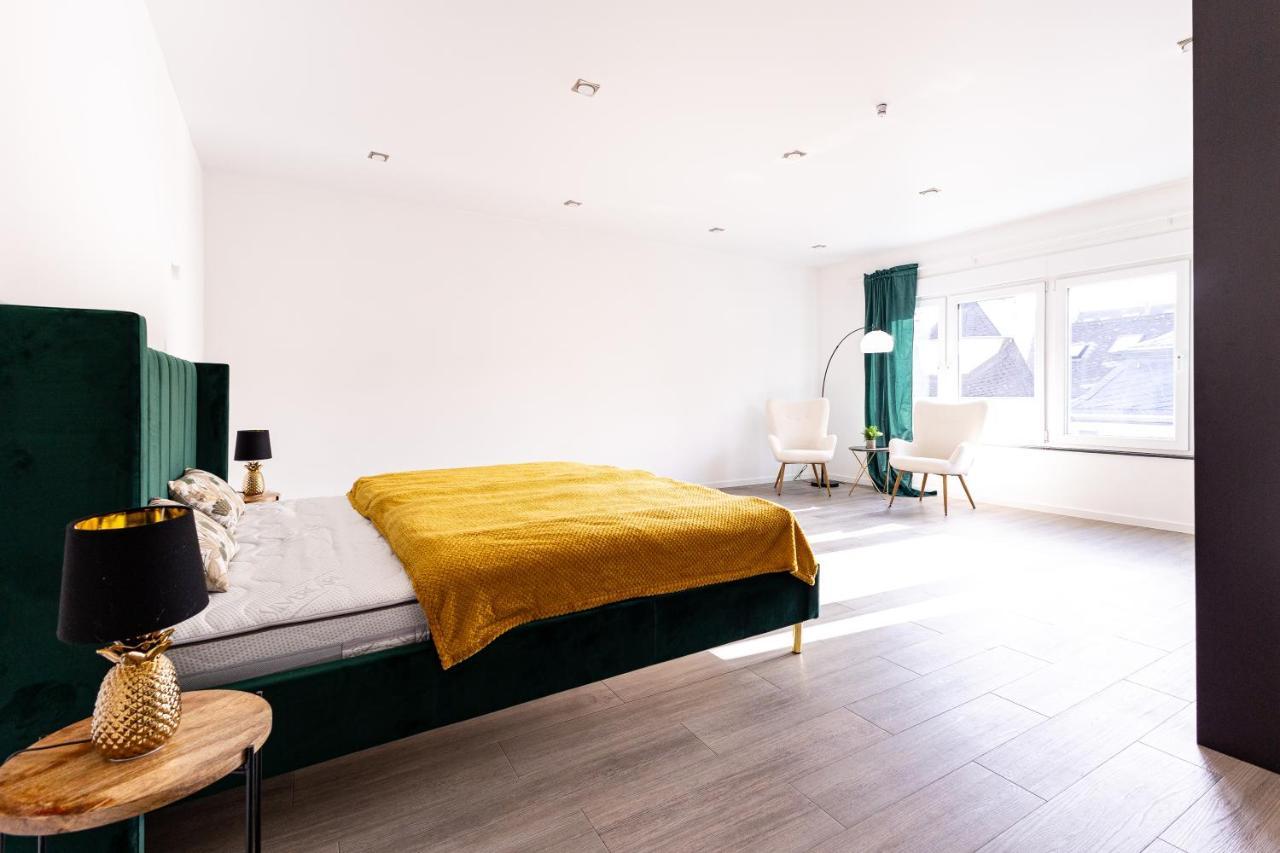 Design Apartment Zentral Fuer 6 In Andernach: Ausblick, Wifi, Kueche Εξωτερικό φωτογραφία